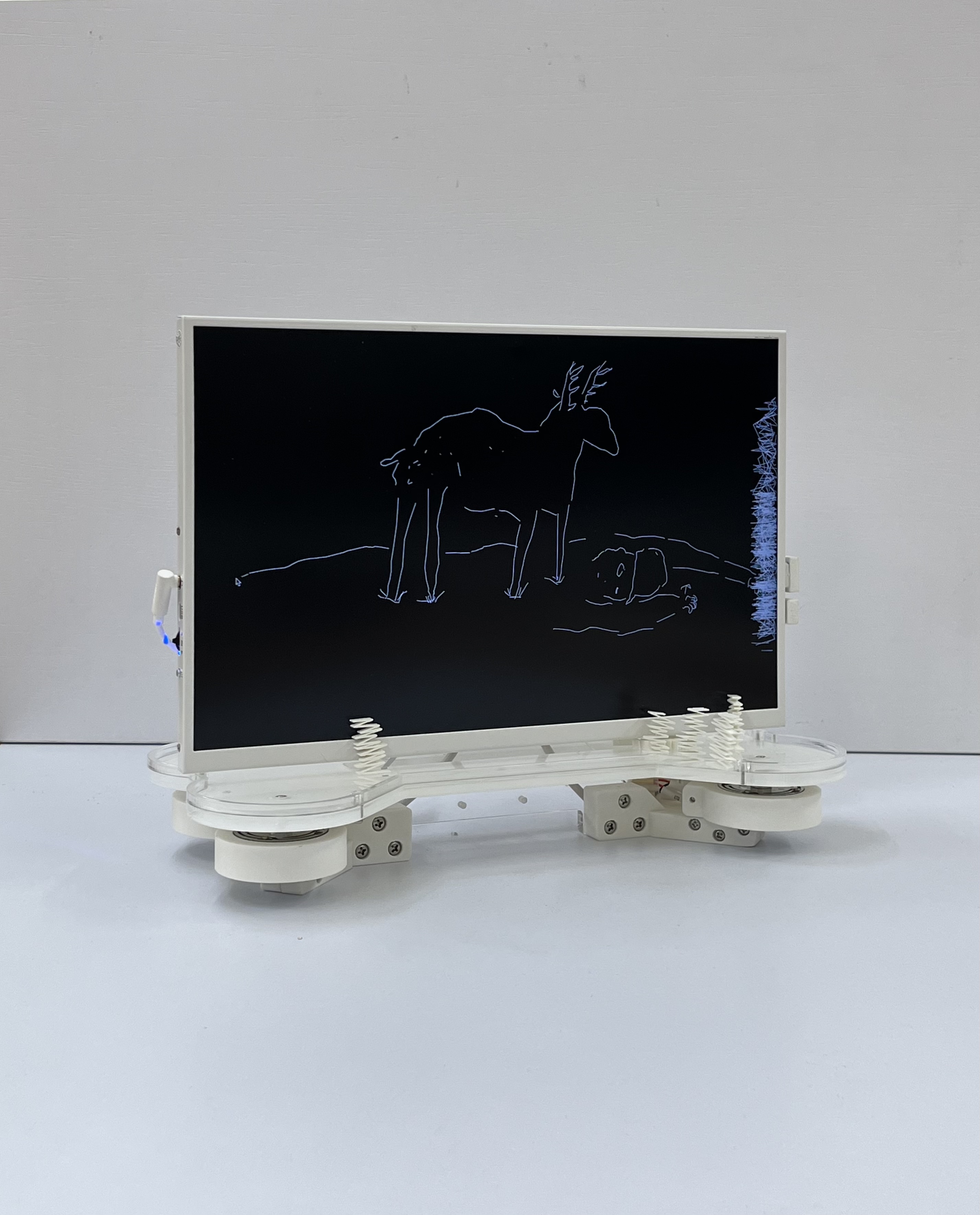 Installation detail exhibited at Videotage