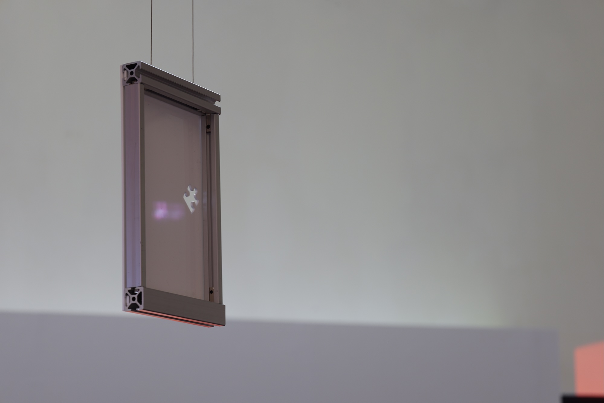 Installation view of the work Where Are We